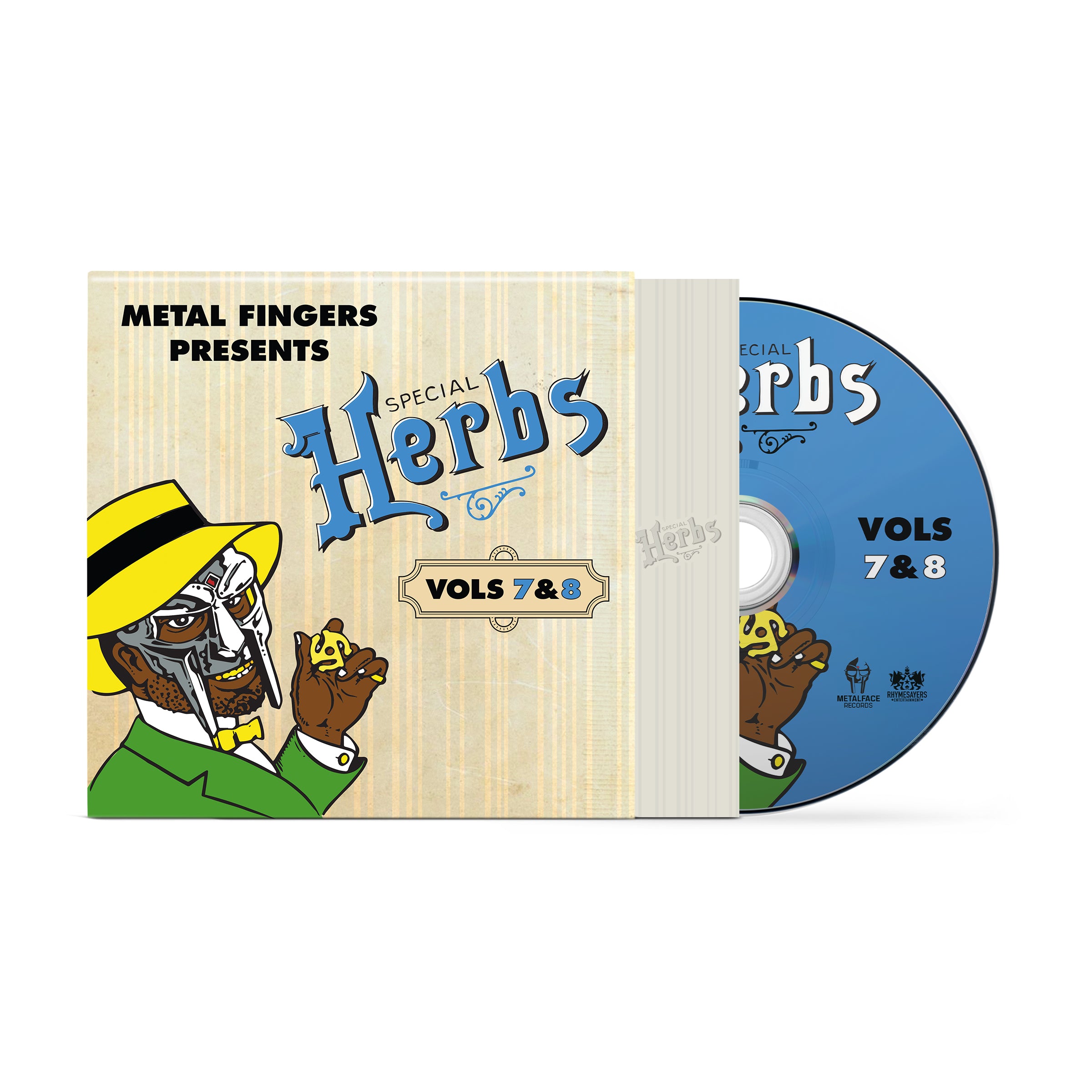 Metal Fingers Presents: Special Herbs Vol. 7 & 8 (CD) – GAS DRAWLS