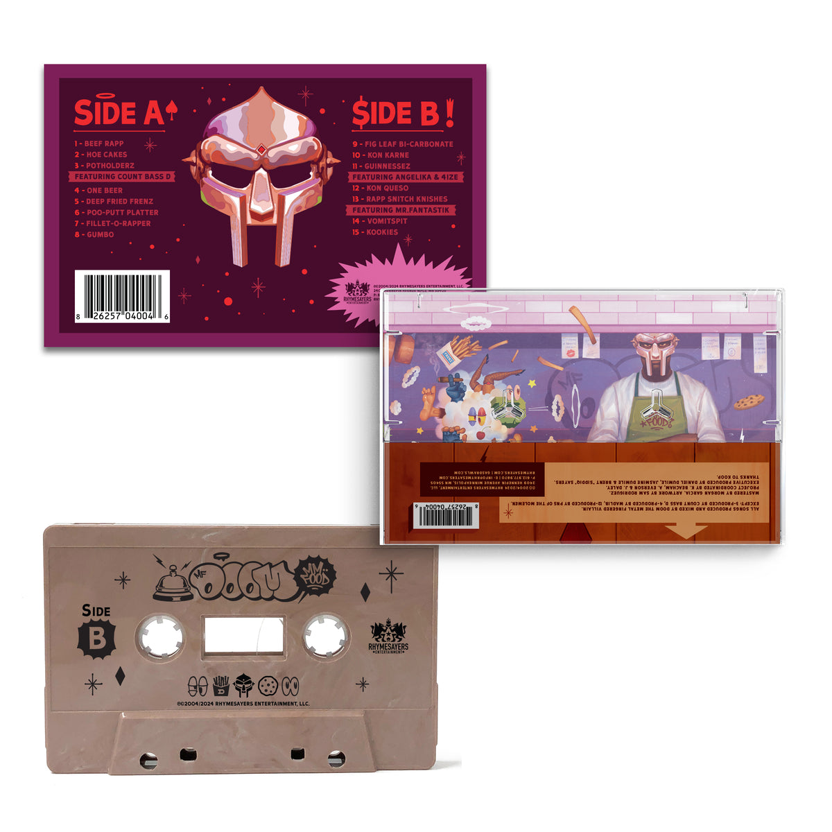 MM..FOOD (20th Anniversary Edition) Cassette GAS DRAWLS