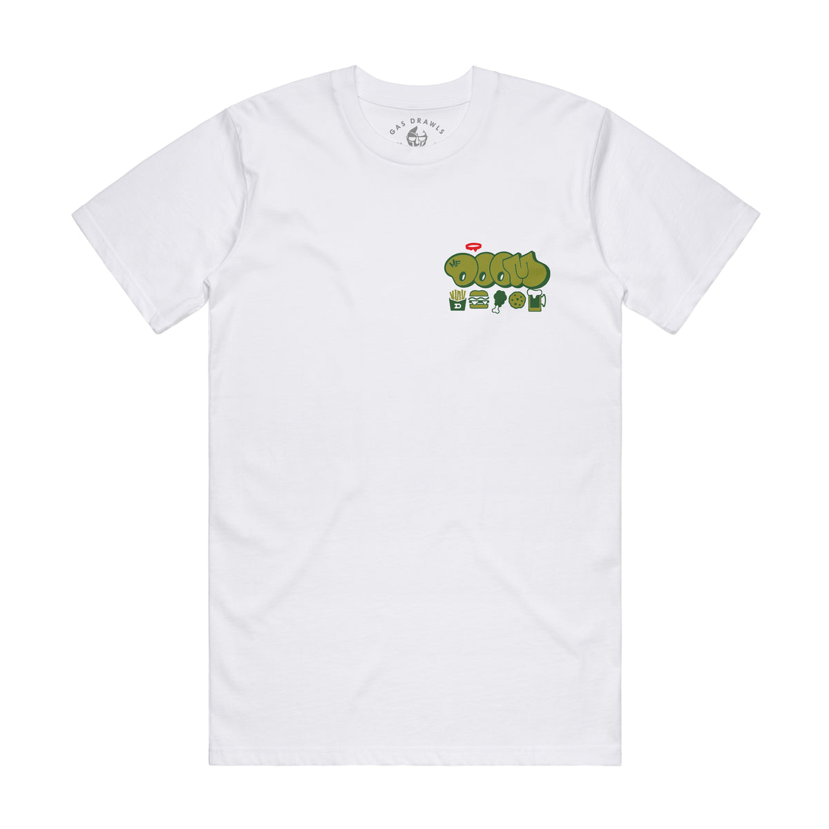 ☆A Grade Beef☆ G-rap Beef Rapp Shirt - White – GASDRAWLS