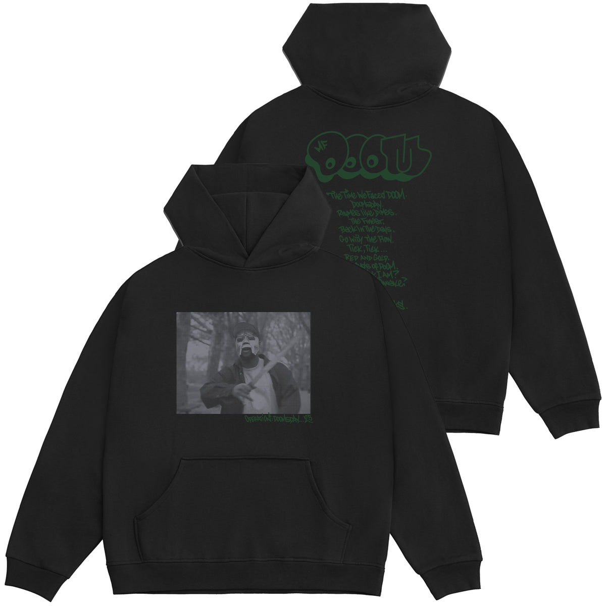 Doomsday 25 Hoodie - Black – GASDRAWLS
