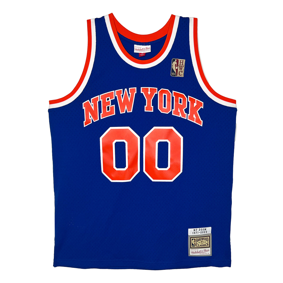 Mitchell & ness Knicks ユニホーム DOOMSDAY 2025: Mitchell & Ness Knicks Jersey - Blue – GASDRAWLS