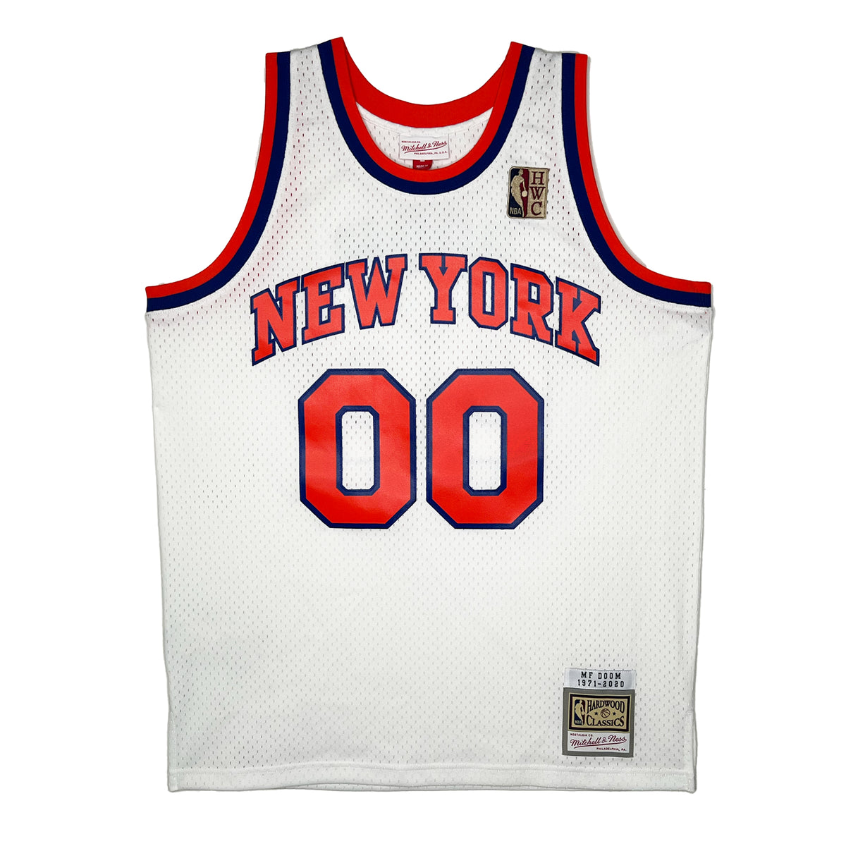 DOOMSDAY 2025: Mitchell & Ness Knicks Jersey - White – GASDRAWLS