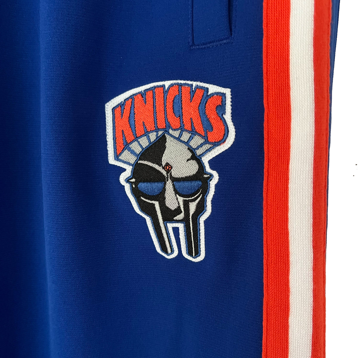 DOOMSDAY 2025: Mitchell & Ness Knicks Tear-Away Pants - Blue – GAS