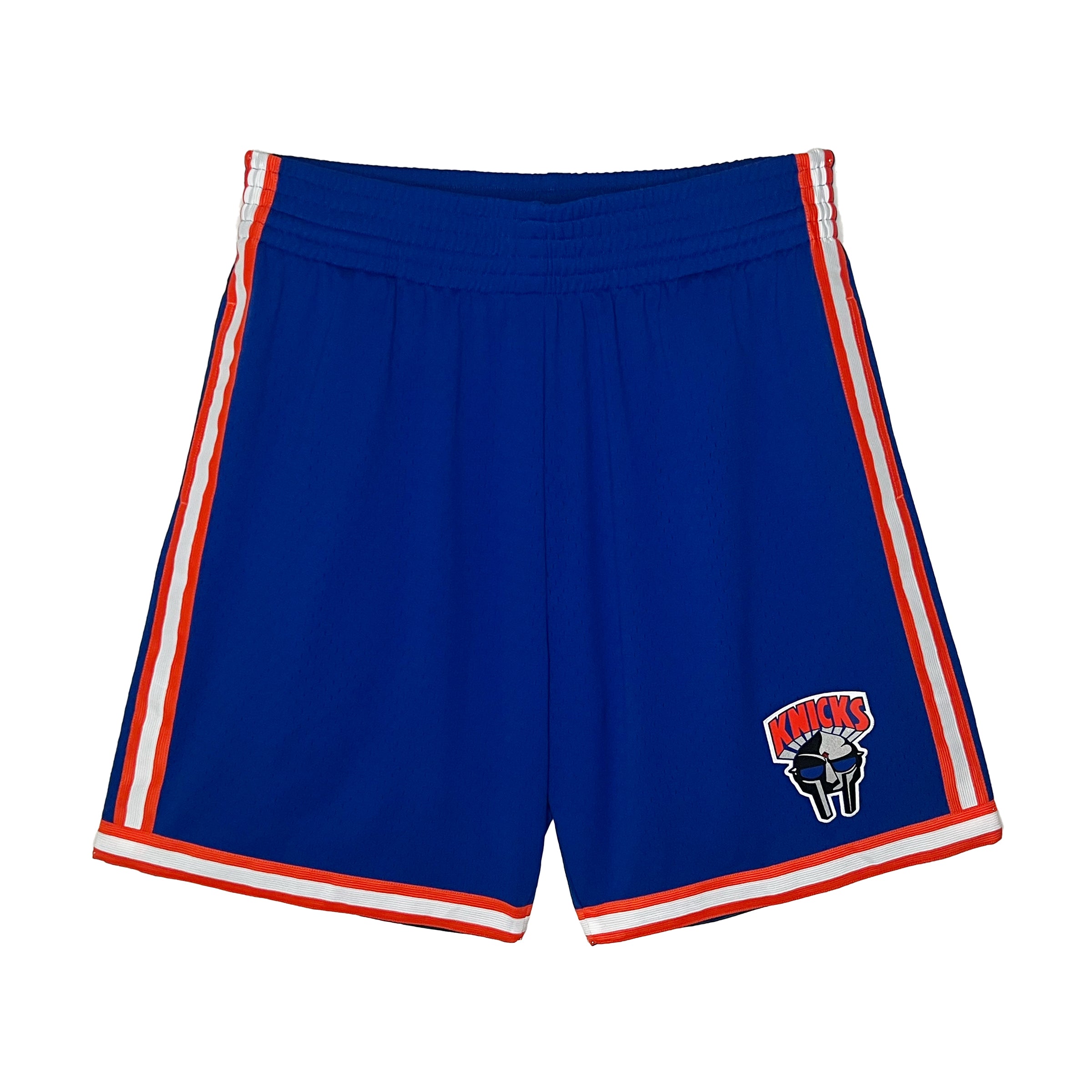 DOOMSDAY 2025: Mitchell & Ness Knicks Shorts - Blue – GAS DRAWLS