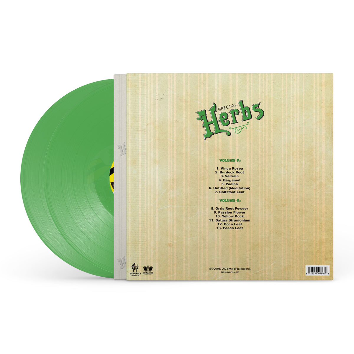 Metal Fingers Presents: Special Herbs Vol. 9 & 0 (Vinyl