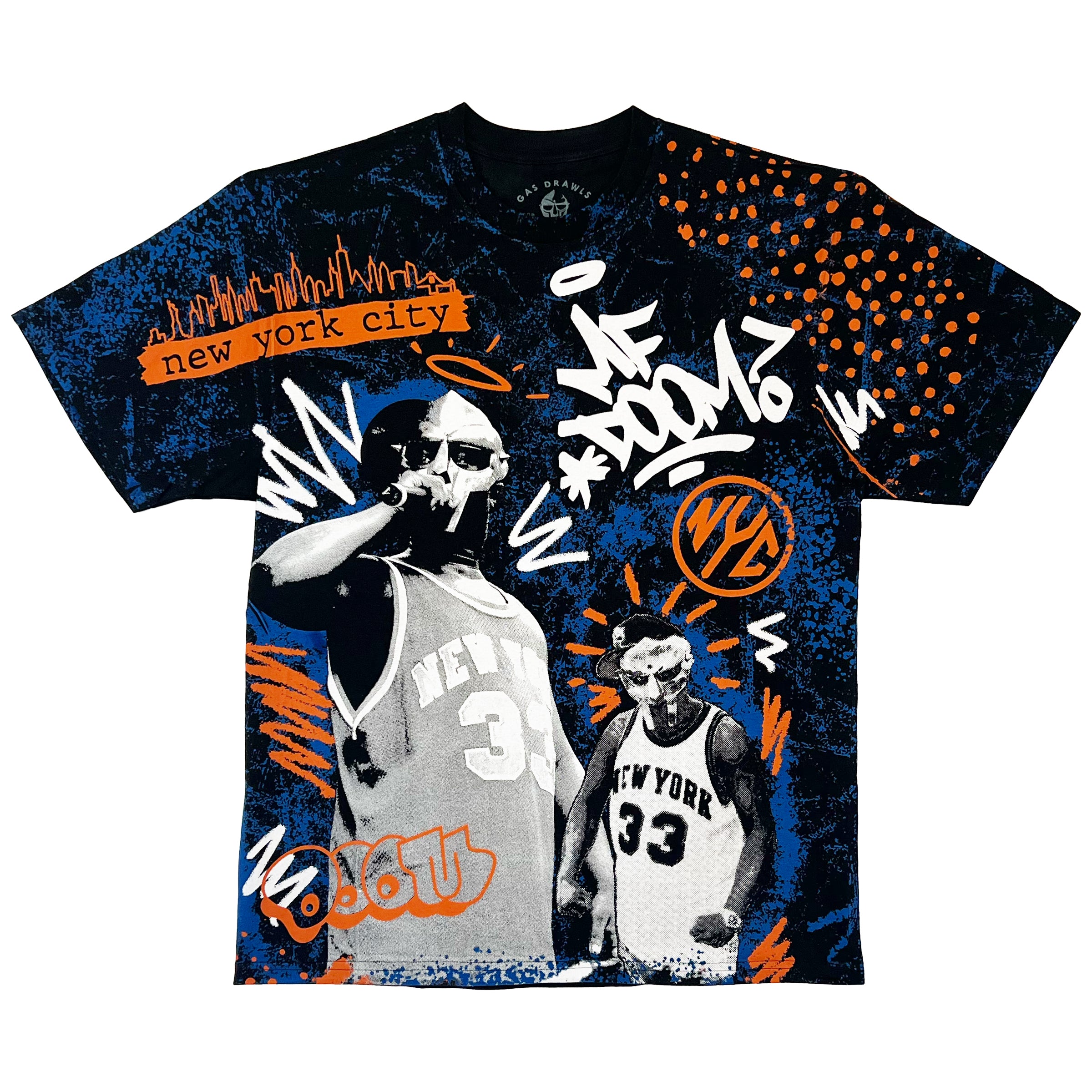 トップス 2025S/S YEAH RIGHT!! DOOMSDAY 2025: NYC Oversize Print Shirt – GAS DRAWLS