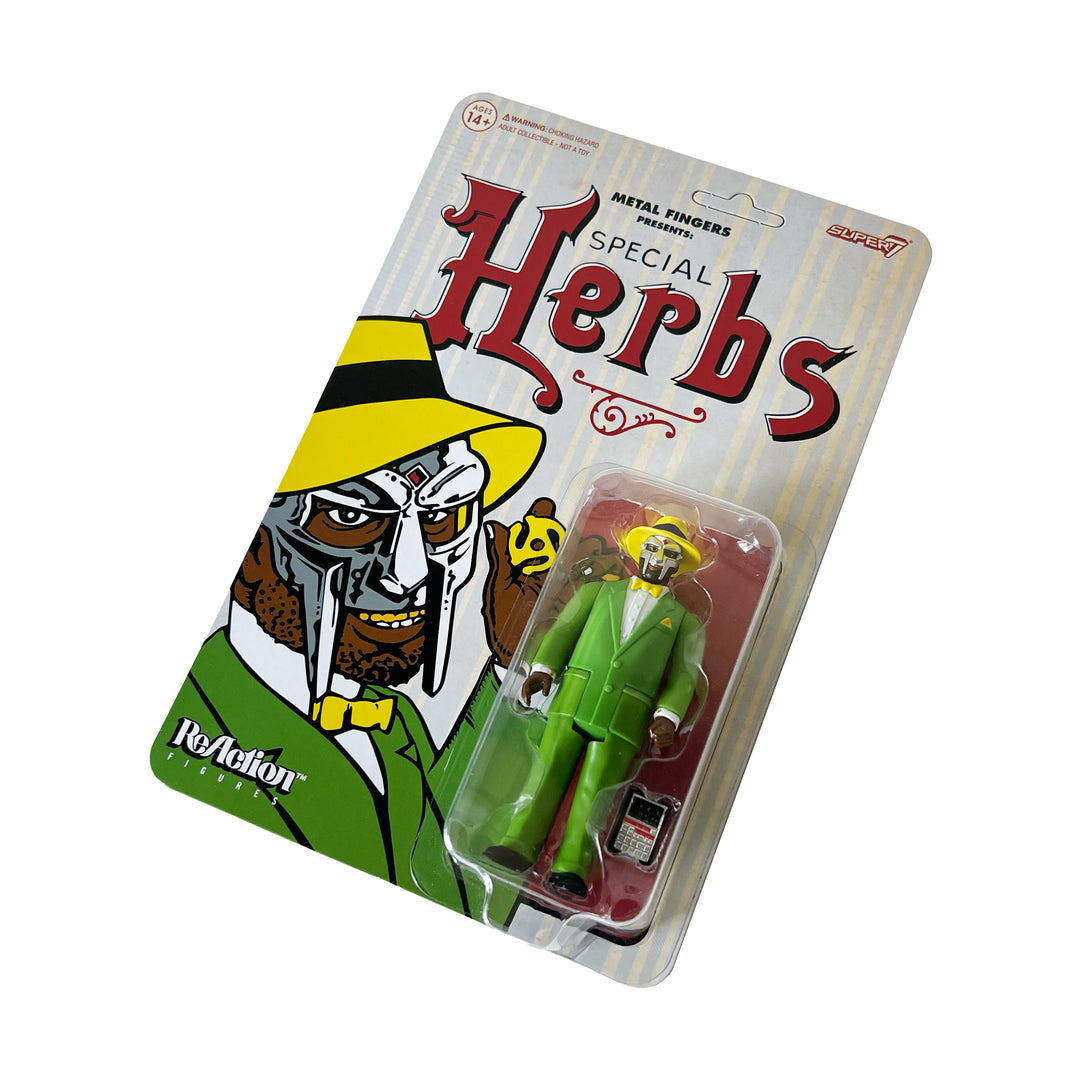 MF DOOM x Super7 - Metal Fingers Special Herbs ReAction