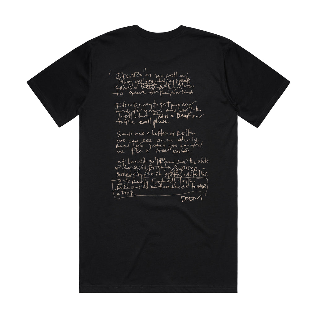 The Note Books Shirt - Black