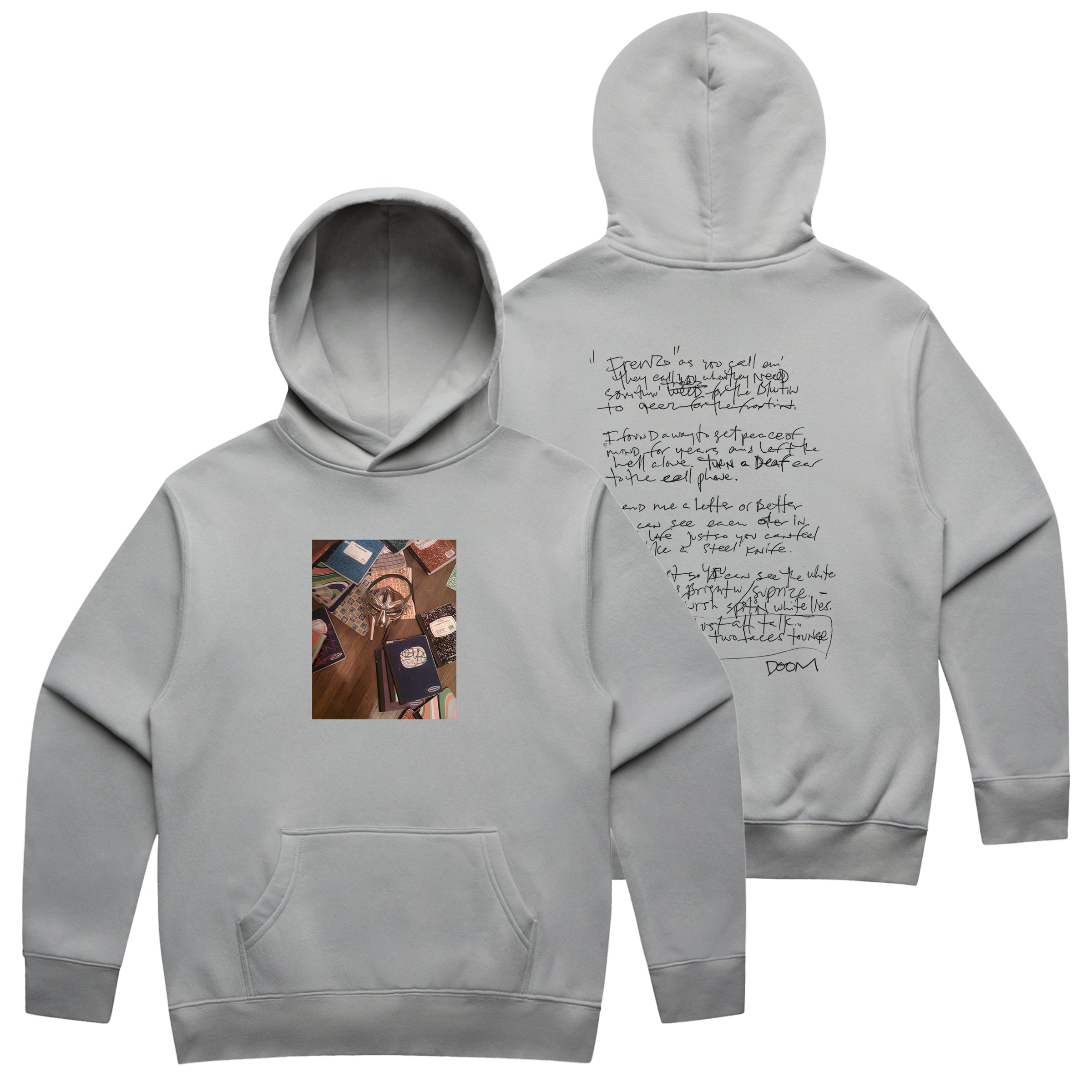 The Note Books Hoodie - Storm