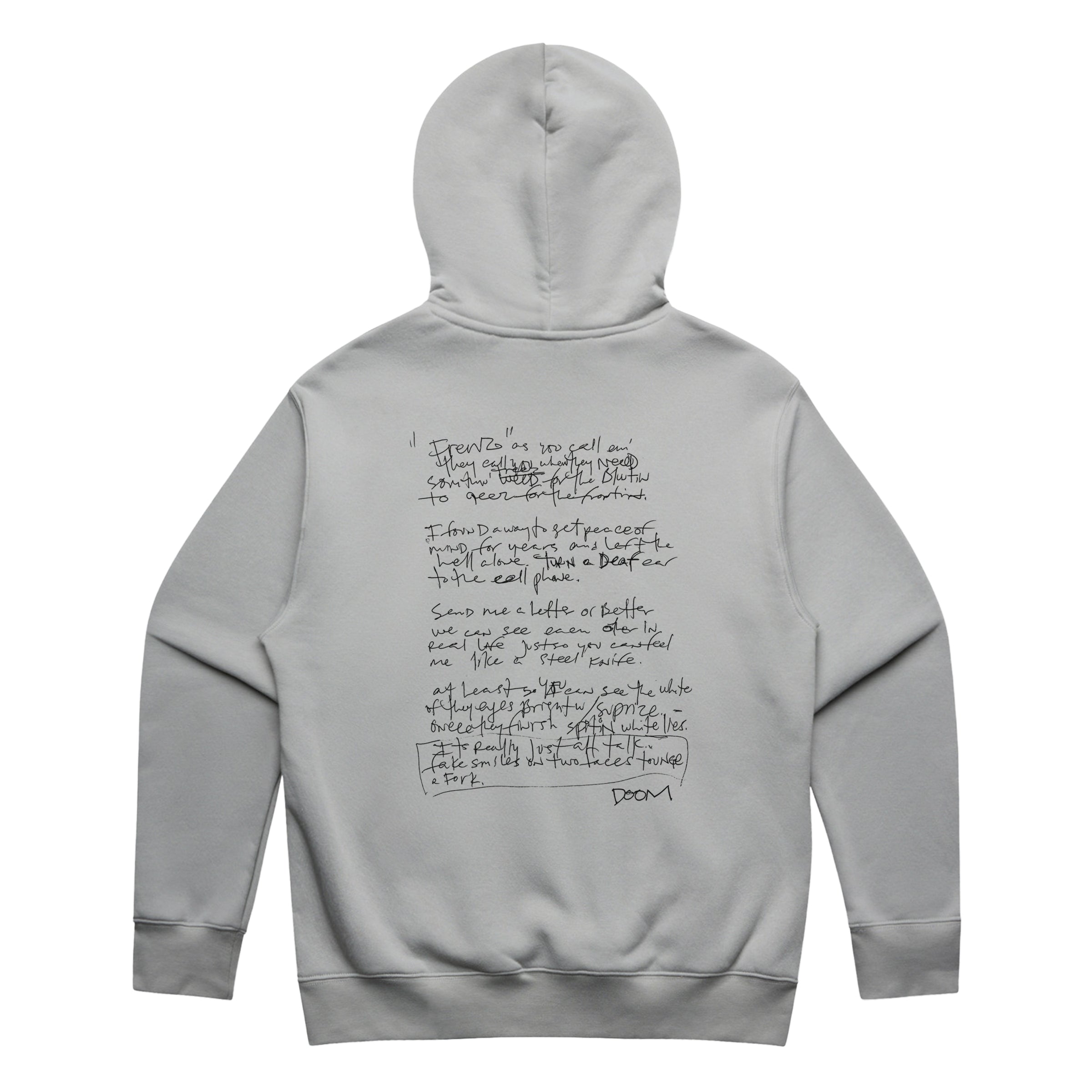 The Note Books Hoodie - Storm
