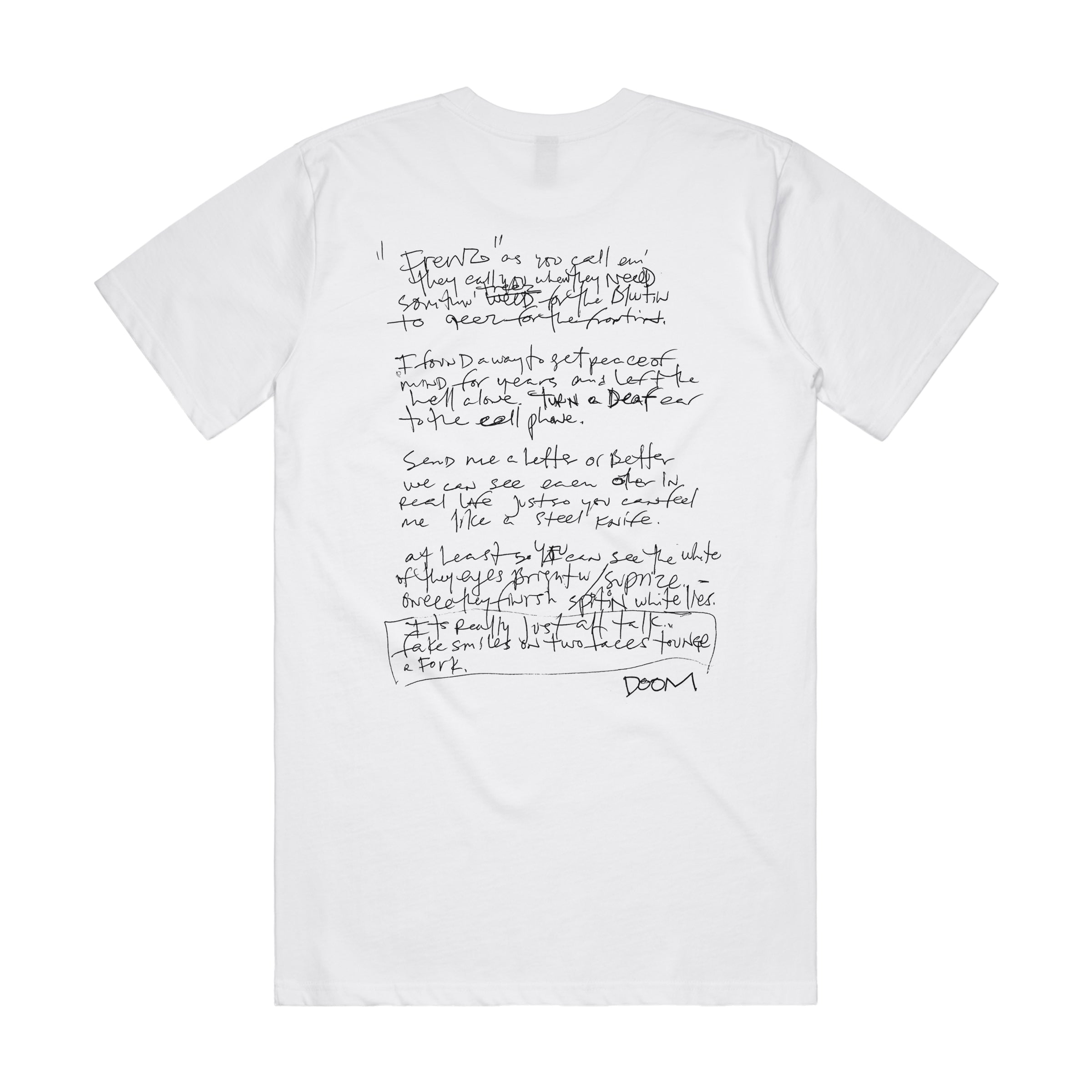The Note Books Shirt - White
