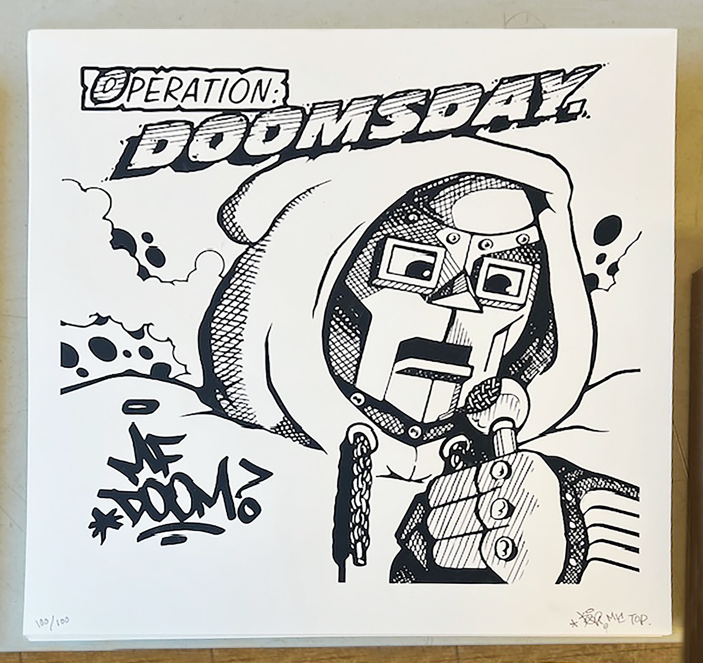 KEO - OPERATION: DOOMSDAY PRINT (SKETCH EDITION)