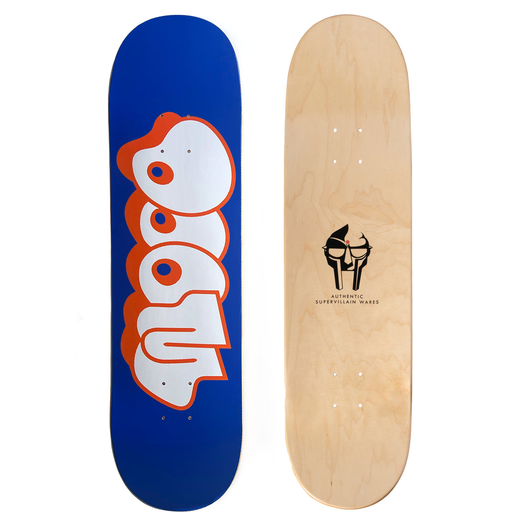 THROW SKATE DECK - BLUE