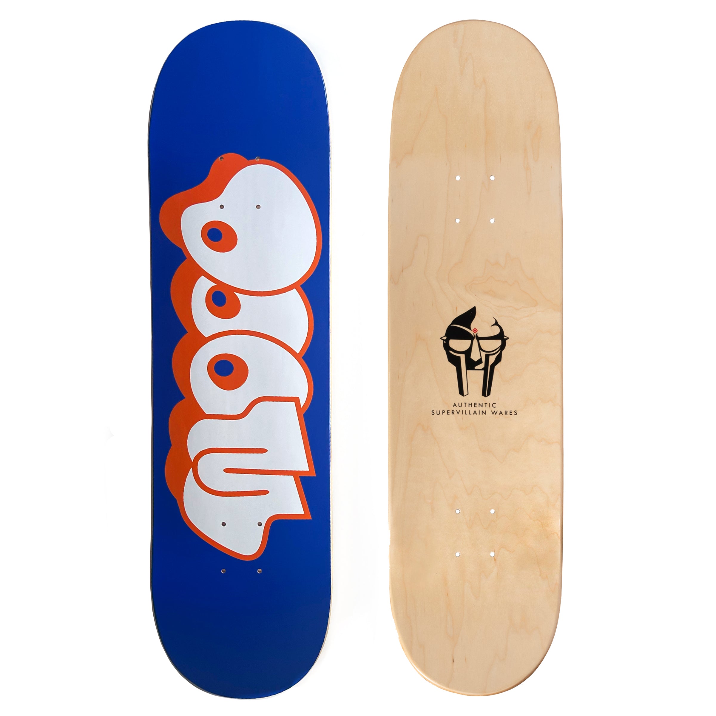 THROW SKATE DECK - BLUE