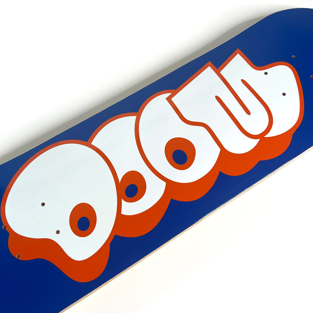 THROW SKATE DECK - BLUE