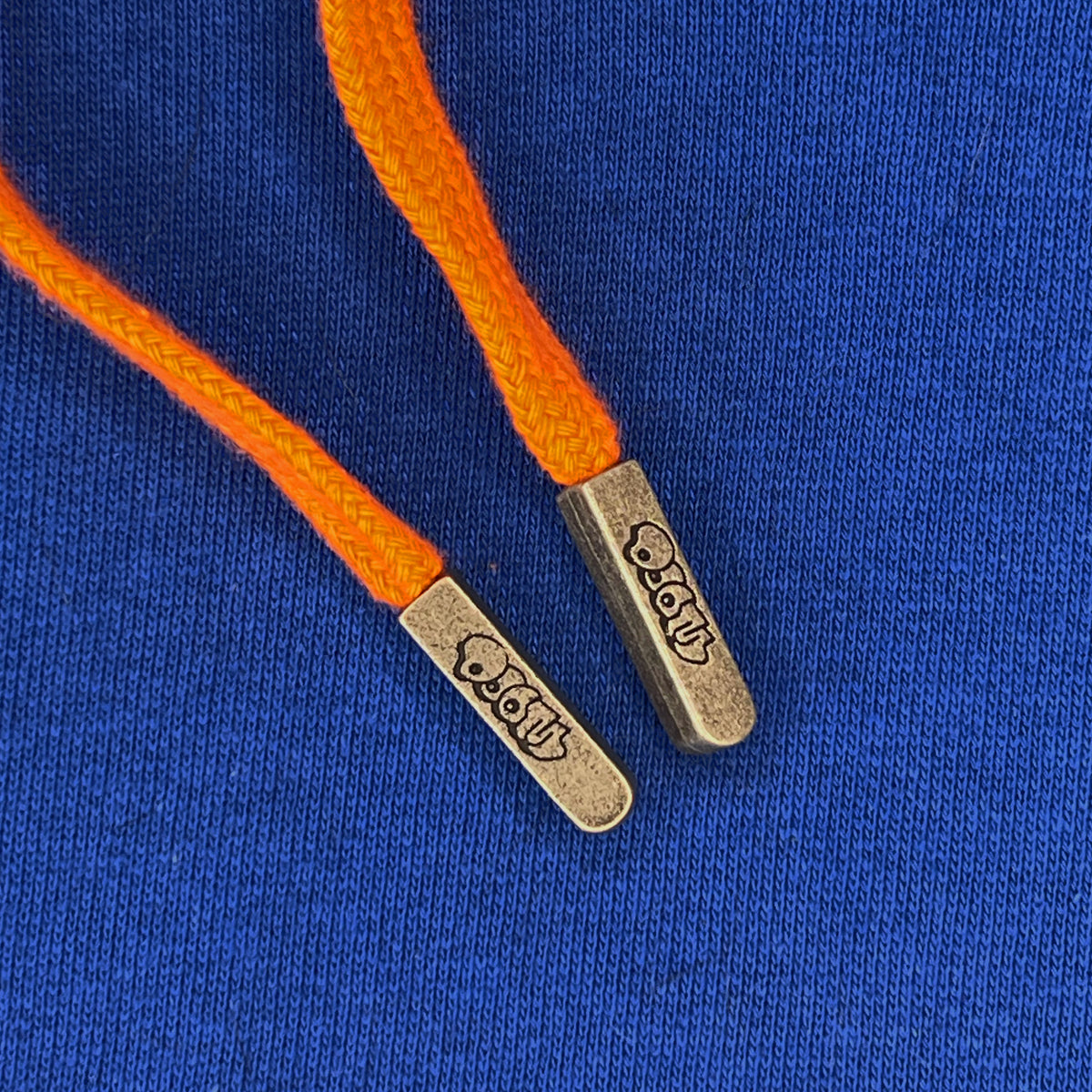 diffused blue hoodie