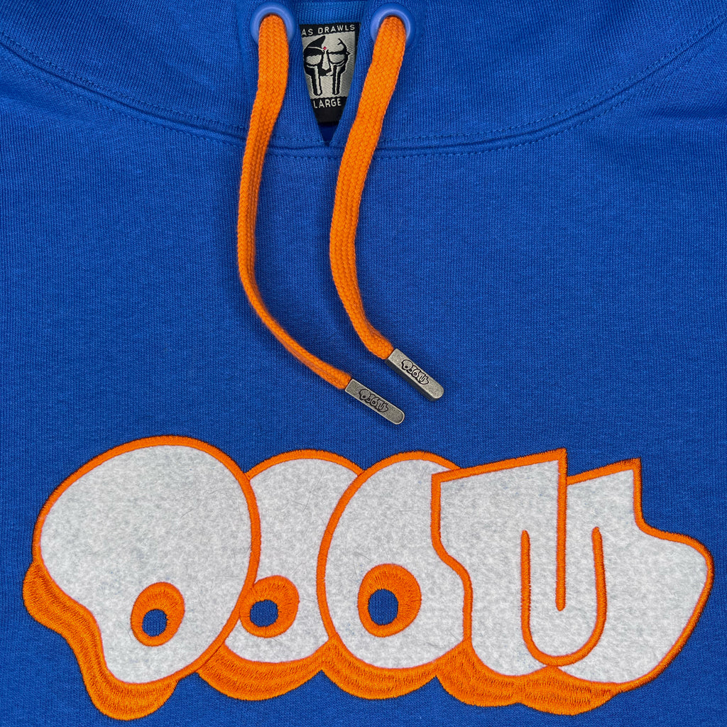 THROW HOODIE - BLUE