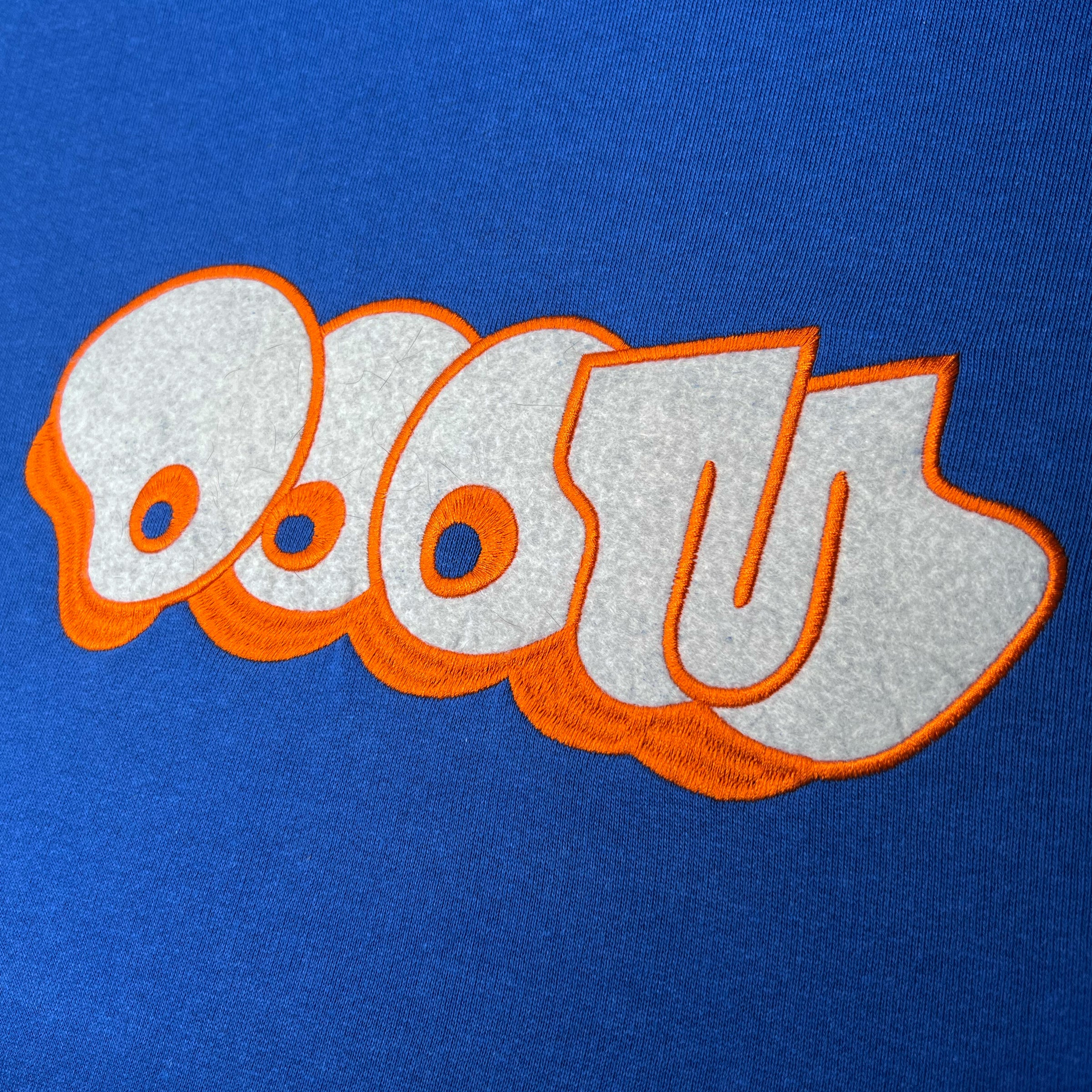 THROW HOODIE - BLUE