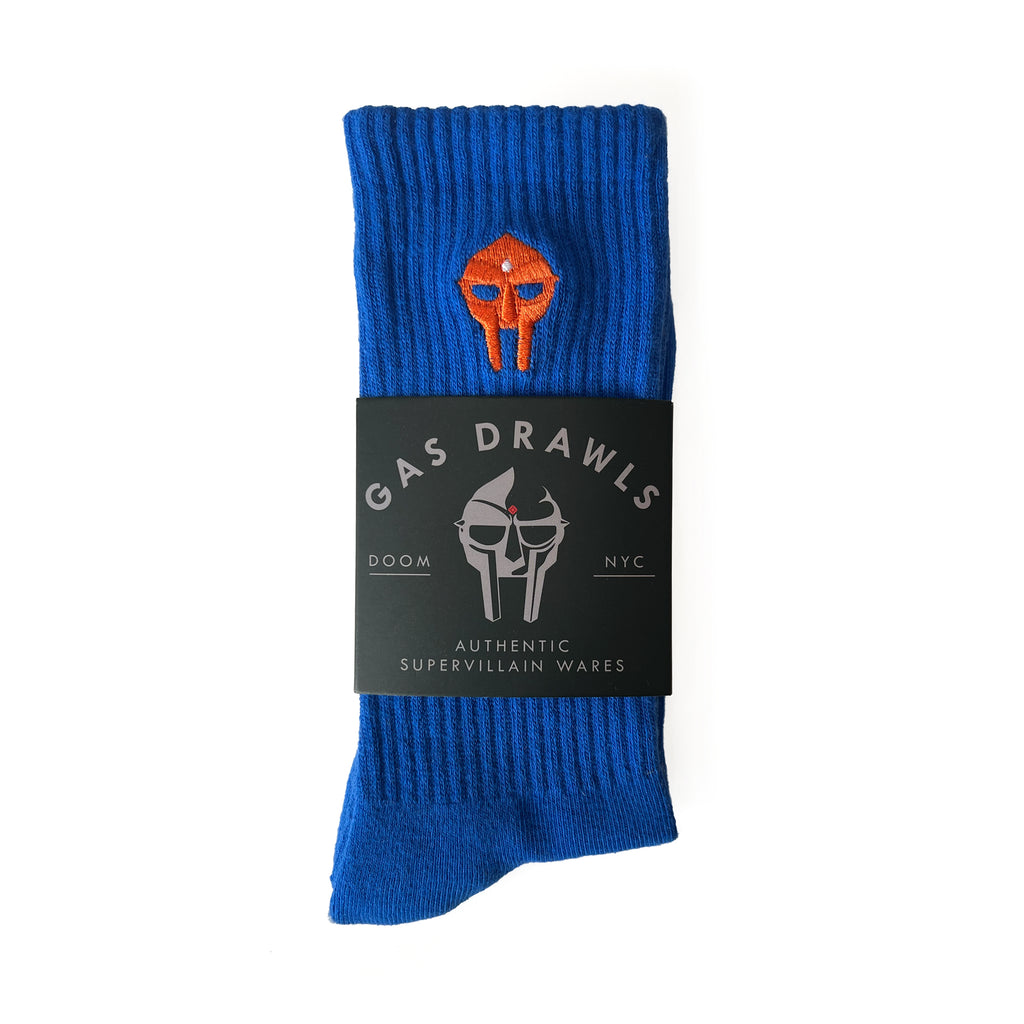 MASK SOCK - BLUE