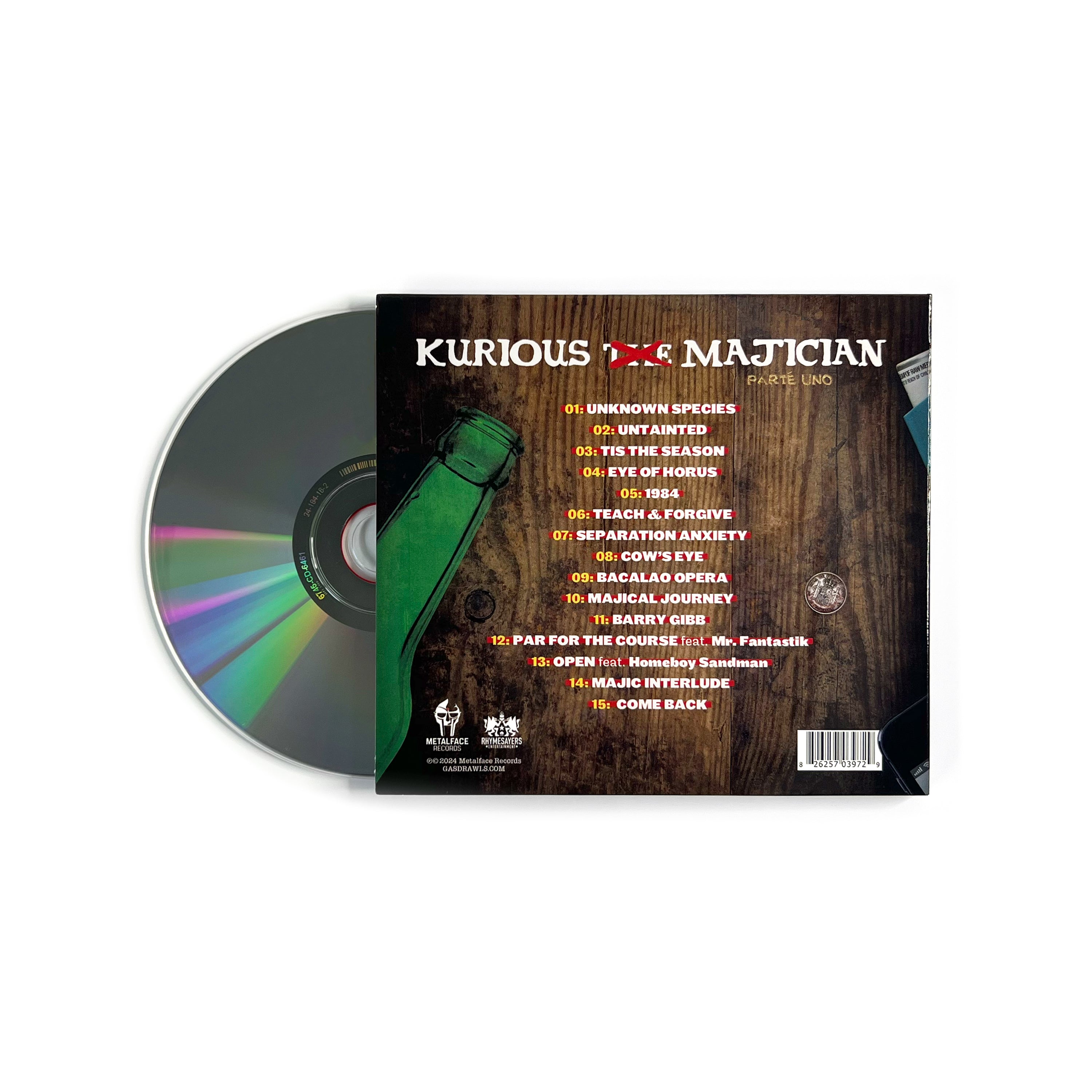 Kurious - Majician (CD)