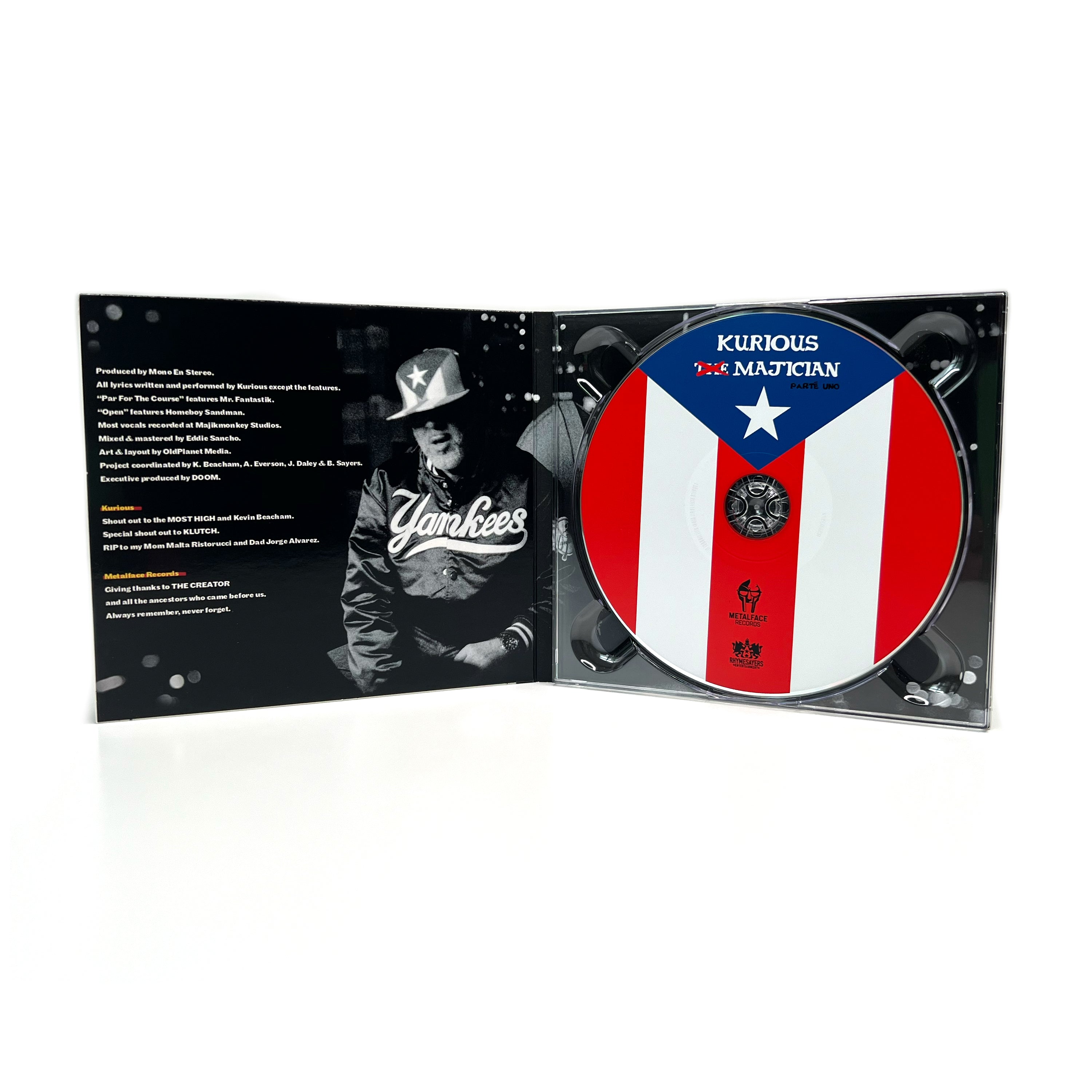 Kurious - Majician (CD) – GAS DRAWLS