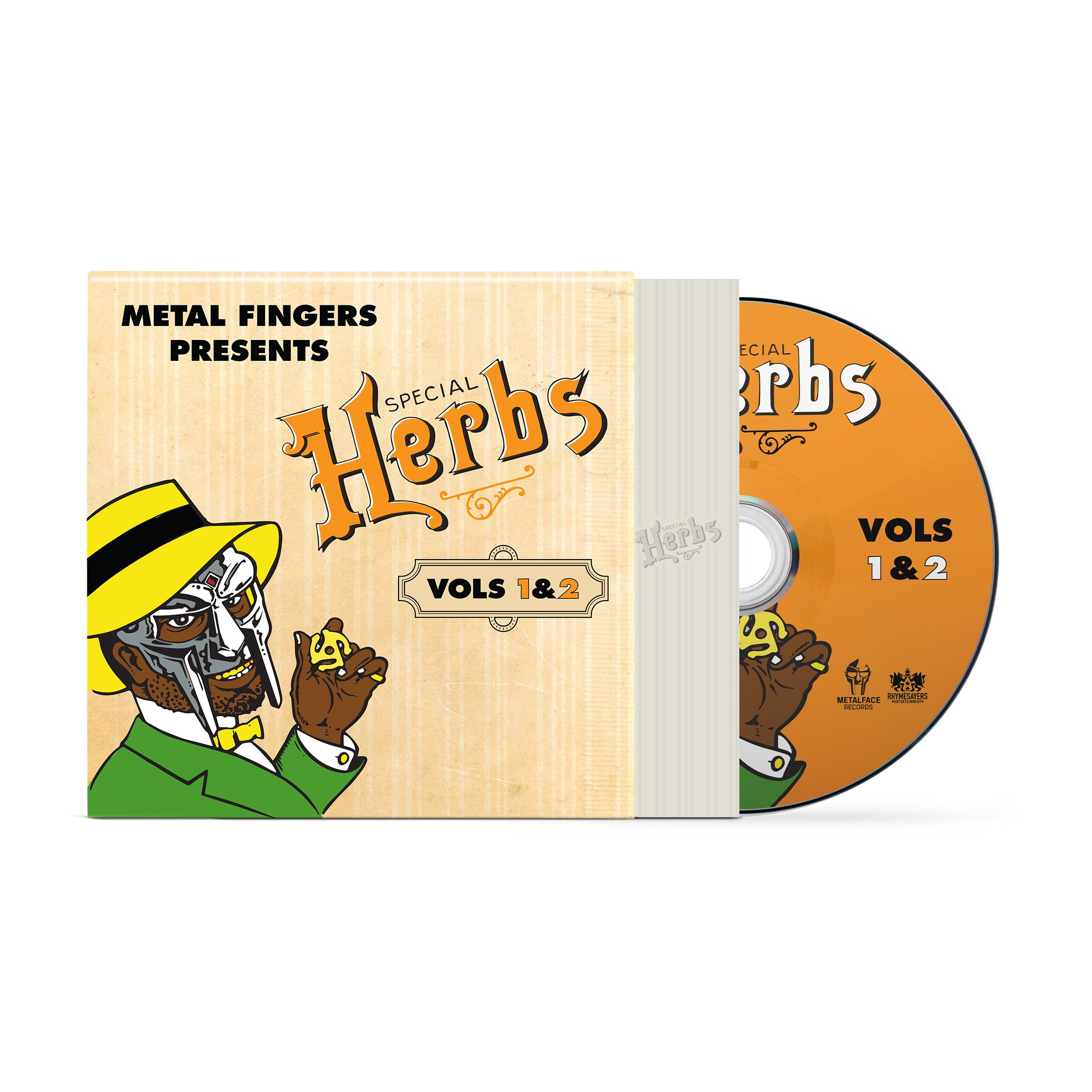 洋楽 l Fingers- Special Herbs Vol. 1 & 2 Metal Fingers Presents: Special Herbs Vol. 1 & 2 | MF DOOM