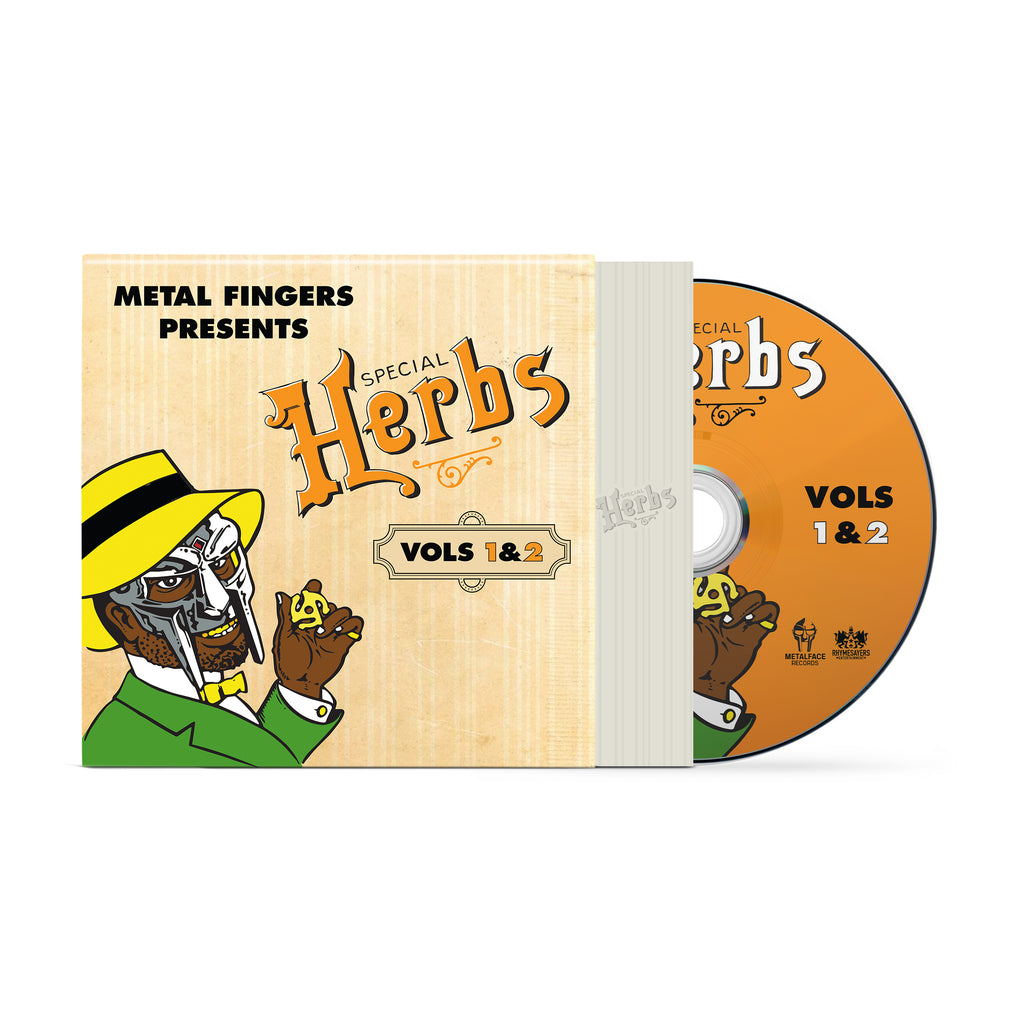 Metal Fingers Presents: Special Herbs Vol. 1 & 2 (CD)