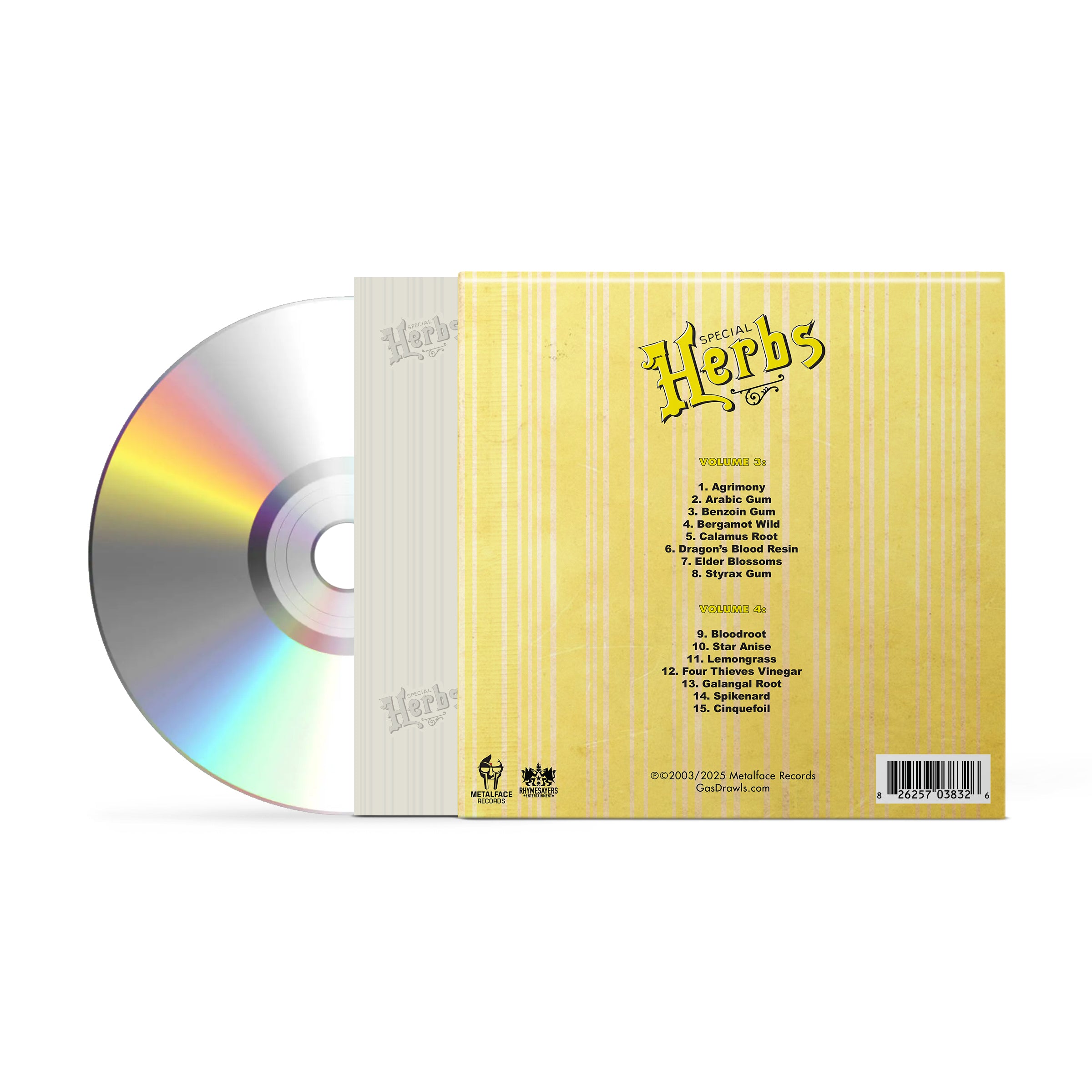 洋楽 SPECIAL HERBS VOLUME 3 & 4 Special Herbs Vol. 3 & 4 - Album by MF DOOM | Spotify