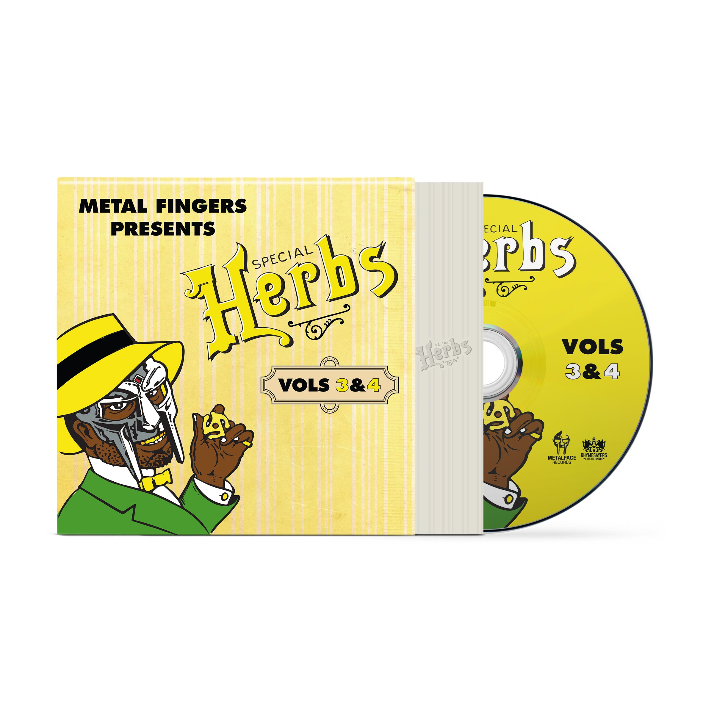 Metal Fingers Presents: Special Herbs Vol. 3 & 4 (CD) – GAS DRAWLS