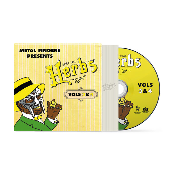 Metal Fingers Presents: Special Herbs Vol. 3 & 4 (CD) – GAS DRAWLS