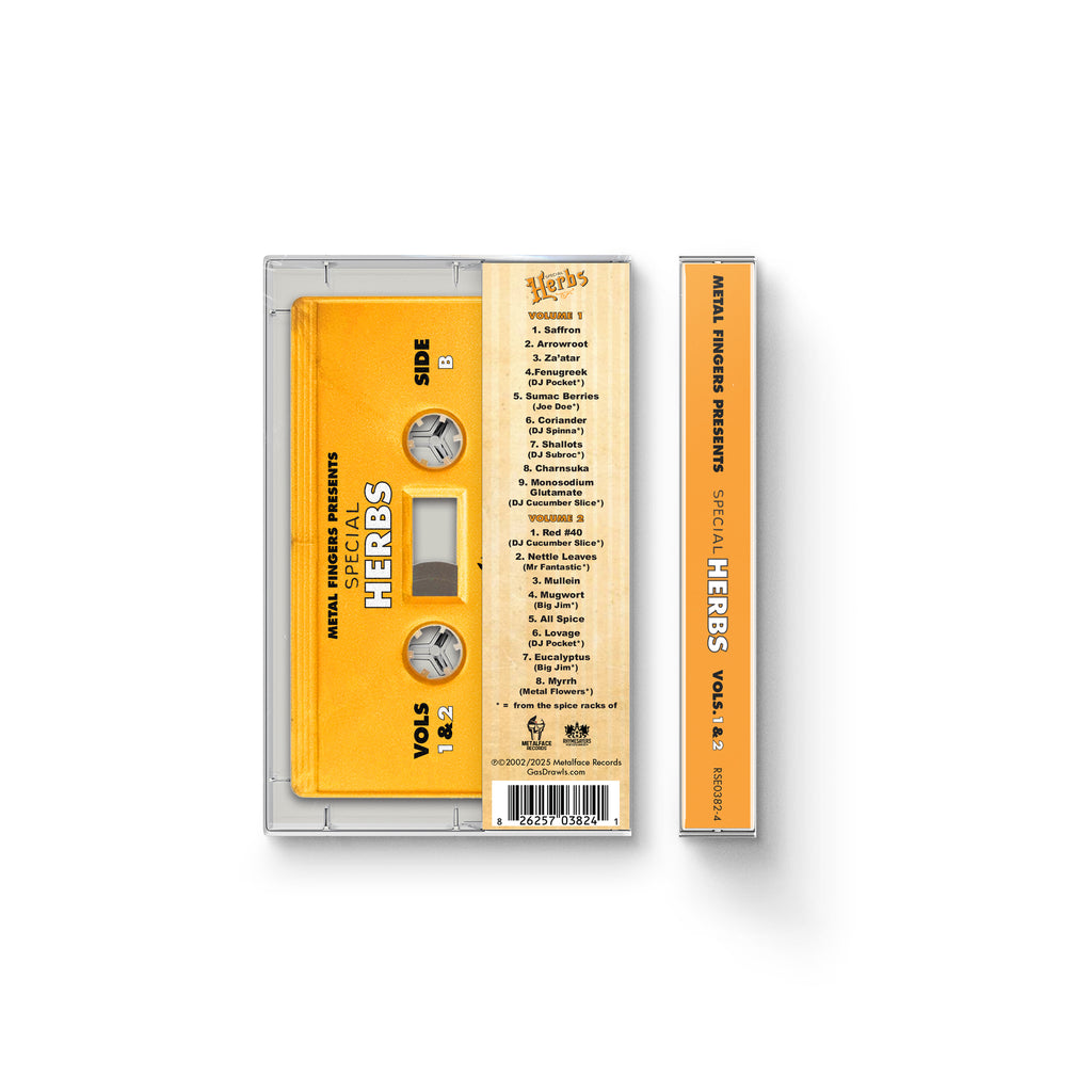 Metal Fingers Presents: Special Herbs Vol. 1 & 2 (Cassette)