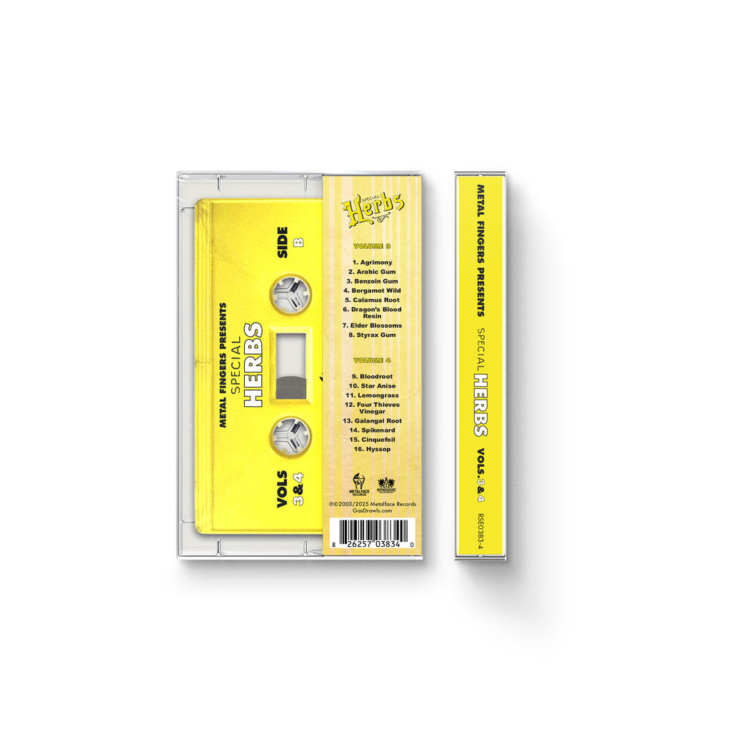 Metal Fingers Presents: Special Herbs Vol. 3 & 4 (Cassette)