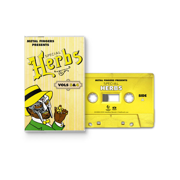 Metal Fingers Presents: Special Herbs Vol. 3 & 4 (Cassette) – GAS
