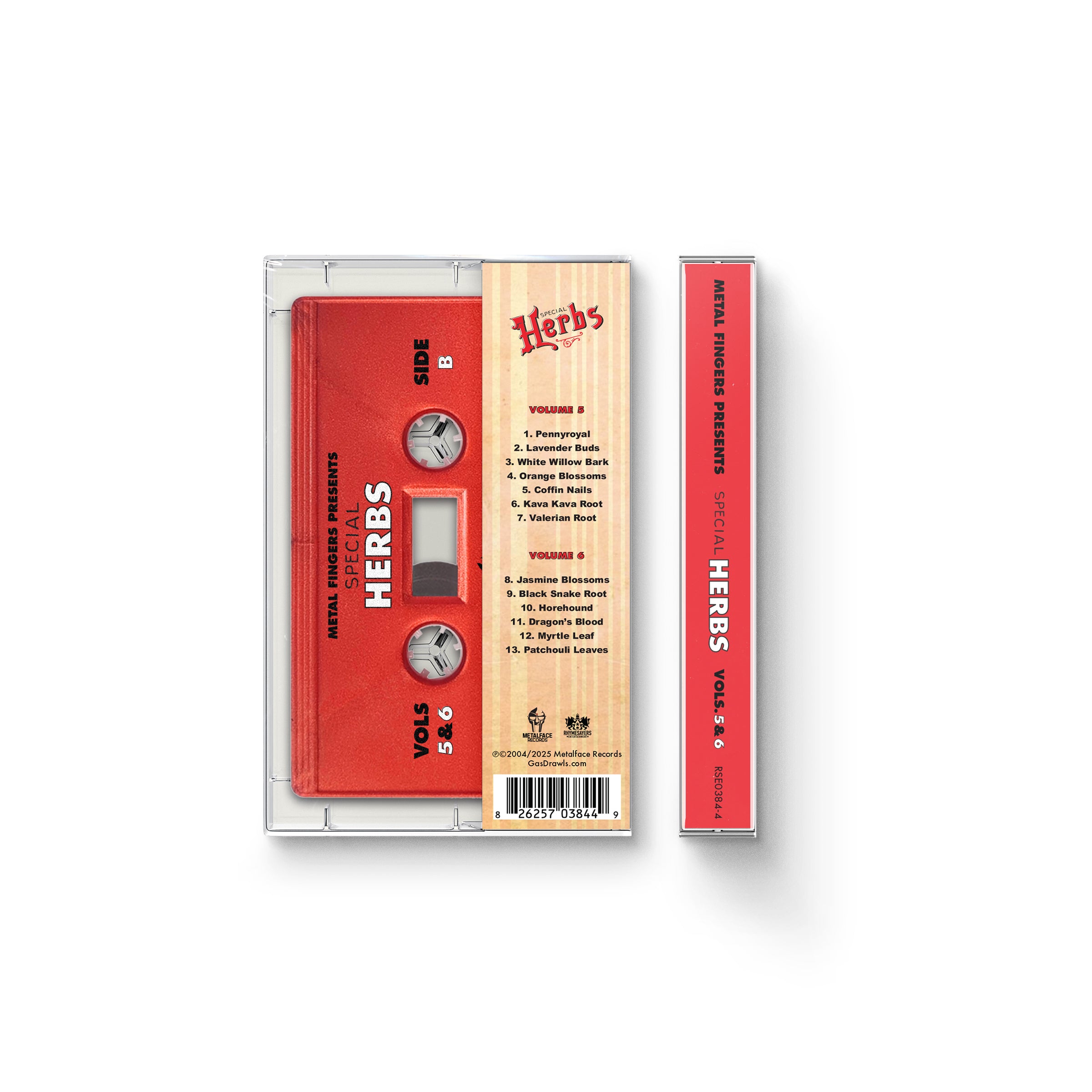 Metal Fingers Presents: Special Herbs Vol. 5 & 6 (Cassette) – GAS