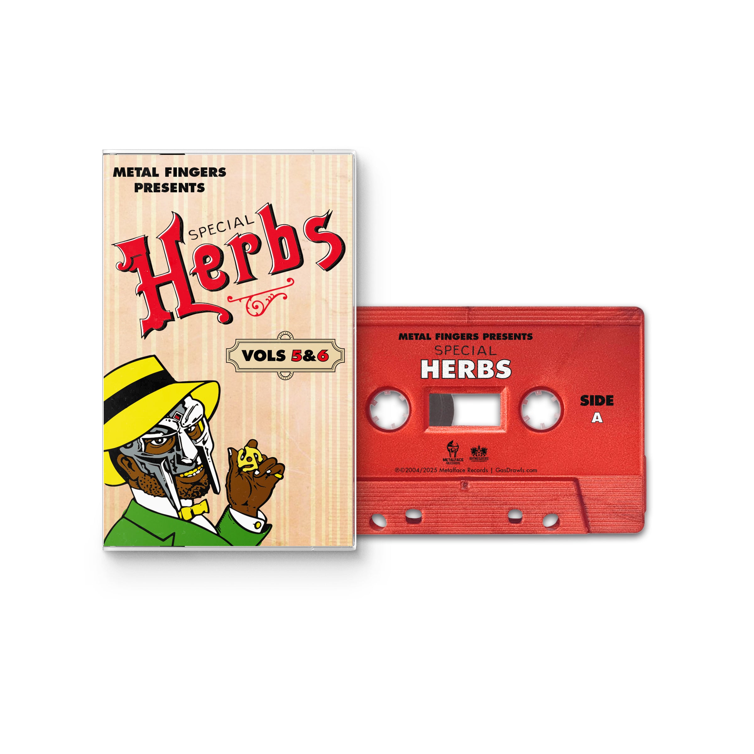 Metal Fingers Presents: Special Herbs Vol. 5 & 6 (Cassette)