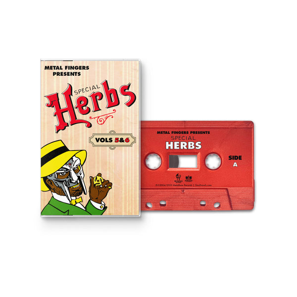 Metal Fingers Presents: Special Herbs Vol. 5 & 6 (Cassette)