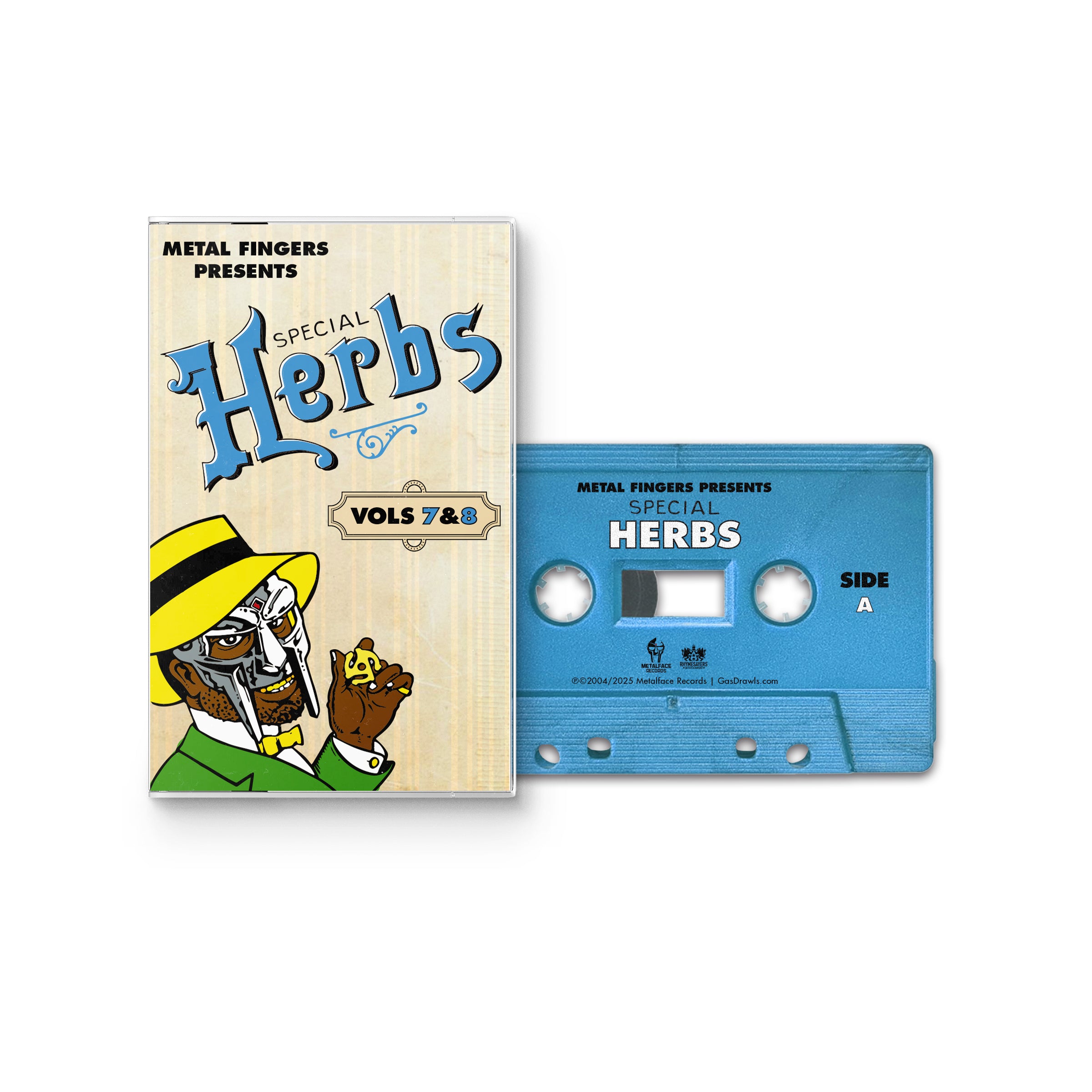 Metal Fingers Presents: Special Herbs Vol. 7 & 8 (Cassette)