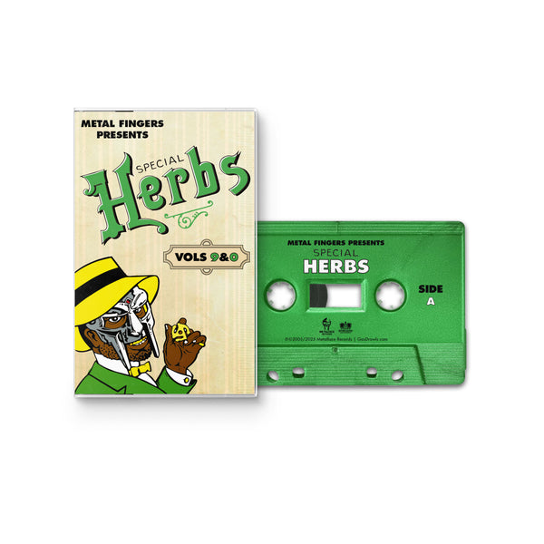 Metal Fingers Presents: Special Herbs Vol. 9 & 0 (Cassette)