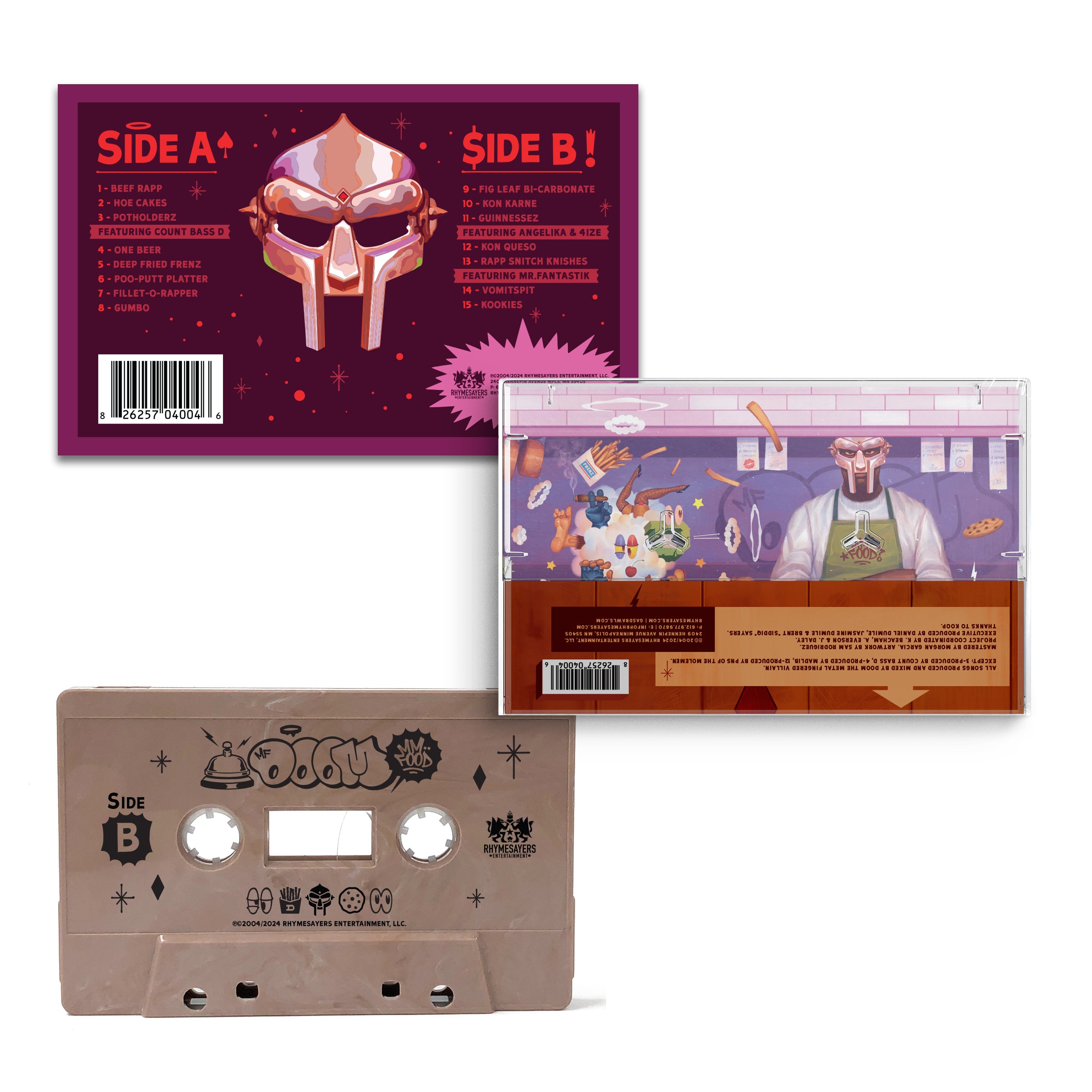 MM..FOOD (20th Anniversary Edition) Cassette – GAS DRAWLS