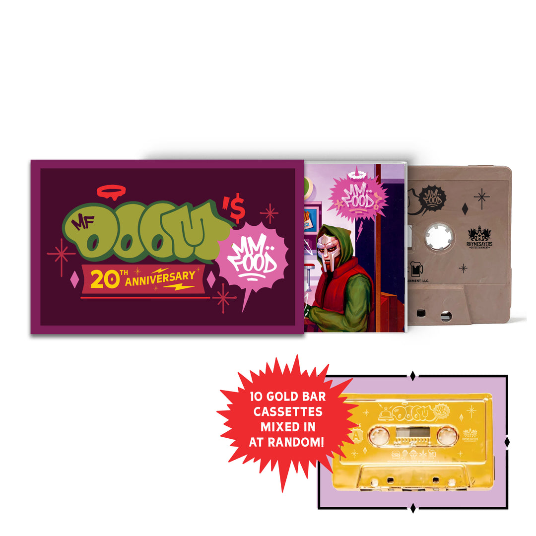 MM..FOOD (20th Anniversary Edition) Cassette – GASDRAWLS
