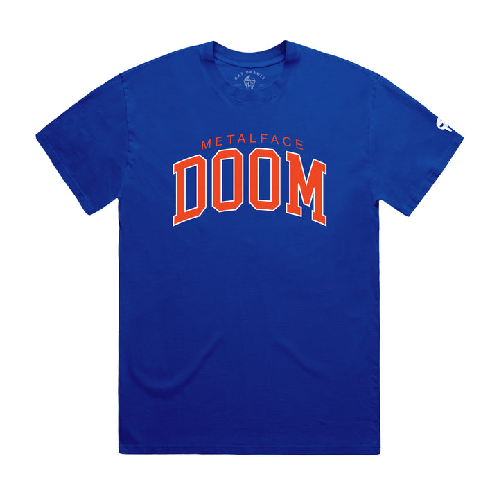 DOOMSDAY 2025: Classic Stadium Shirt - Blue – GAS DRAWLS