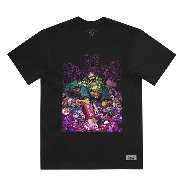 MF DOOM x Sanford Greene - Black Shirt (Main Edition)