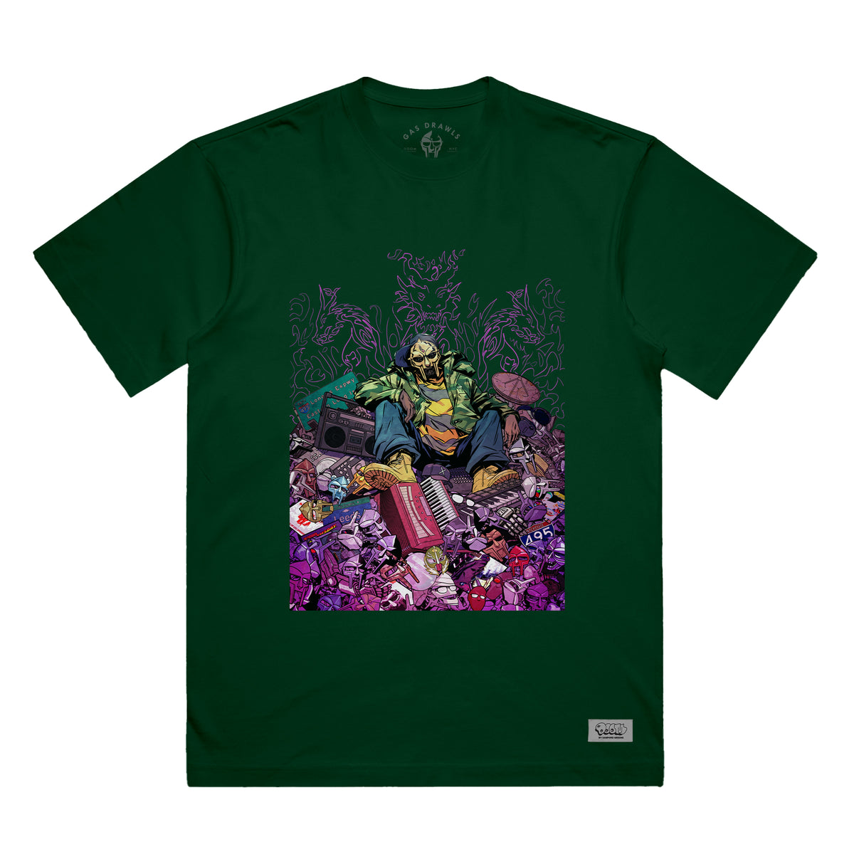 MF DOOM x Sanford Greene - Green Shirt (Main Edition)