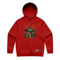 MF DOOM x Sanford Greene - Red Hoodie (Red & Gold Edition)