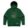 MF DOOM x Sanford Greene - Green Hoodie (Green & Chrome Edition)