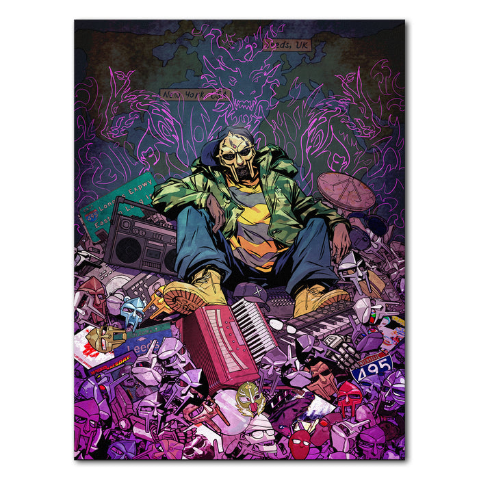 MF DOOM x Sanford Greene - Print (Timed Edition)