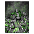 MF DOOM x Sanford Greene - Print (Green & Chrome Edition)