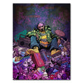 MF DOOM x Sanford Greene - Print (Rainbow Foil Edition)