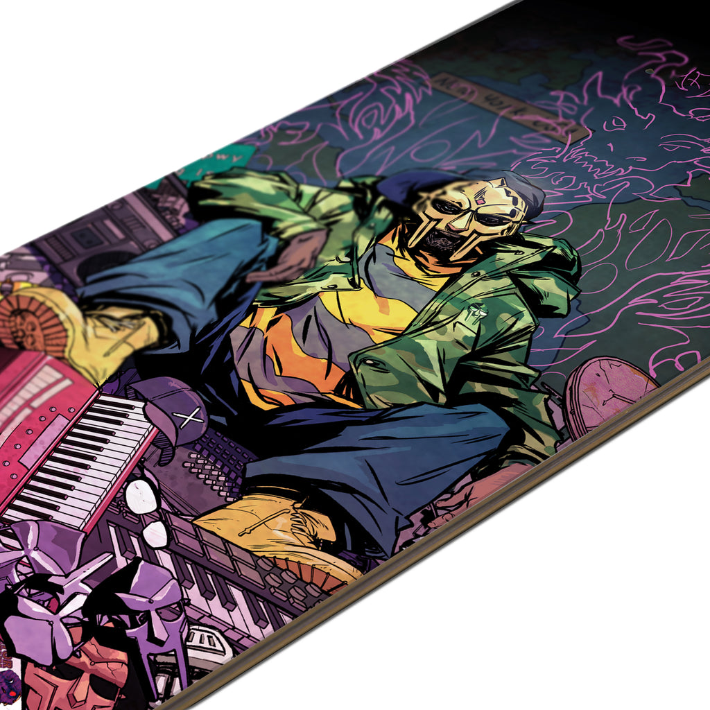 MF DOOM x Sanford Greene - Skate Deck (Main Edition)