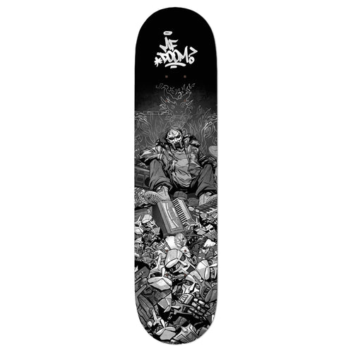 MF DOOM x Sanford Greene - Skate Deck (Silver Foil Edition)